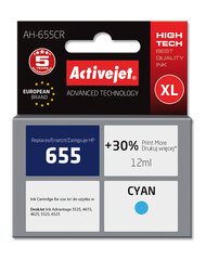 Activejet AH-655CR 655xl CZ110AE, синий цена и информация | Картриджи для струйных принтеров | pigu.lt