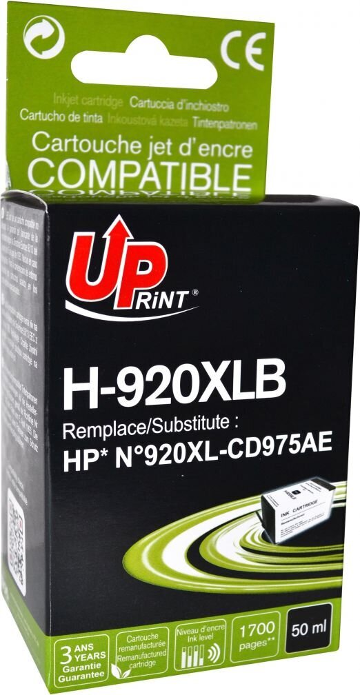 UPrint H-920XLB, juoda kaina ir informacija | Kasetės rašaliniams spausdintuvams | pigu.lt