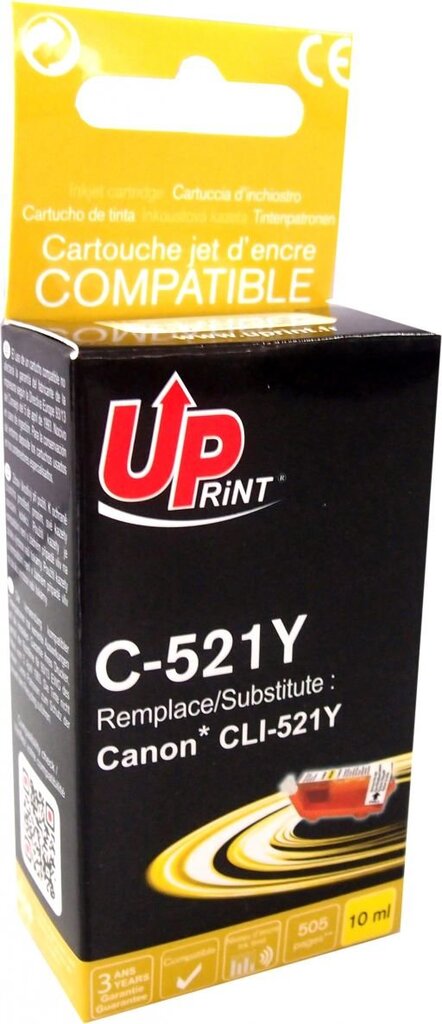 UPrint C-521Y kaina ir informacija | Kasetės rašaliniams spausdintuvams | pigu.lt