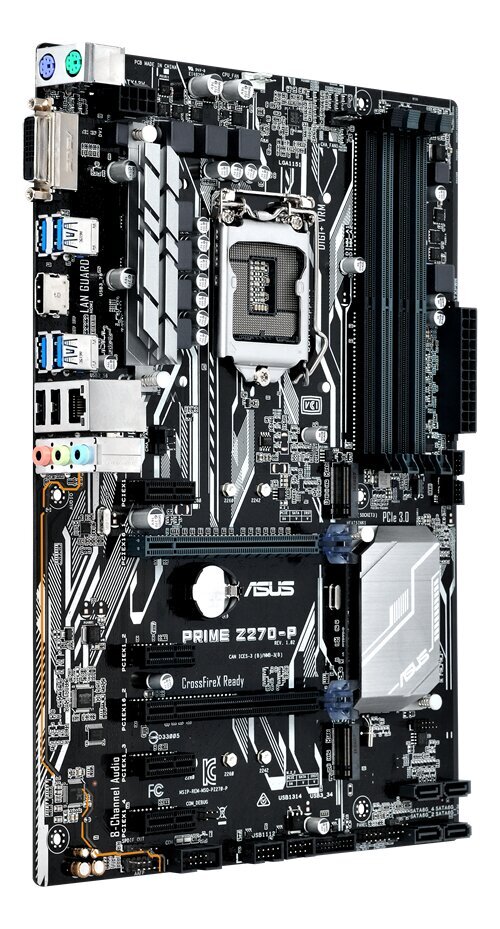 ASUS PRIME Z270-P kaina ir informacija | Pagrindinės plokštės | pigu.lt