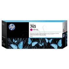 hp оригинальные чернила f9k01a, hp 745, пурпурные, 300 мл, hp designjet hd pro mfp, designjet z2600, z5600 цена и информация | Картриджи для струйных принтеров | pigu.lt