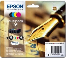 Spausdintuvų kasetė EPSON C13T16264012, daugiaspalvė kaina ir informacija | Kasetės rašaliniams spausdintuvams | pigu.lt