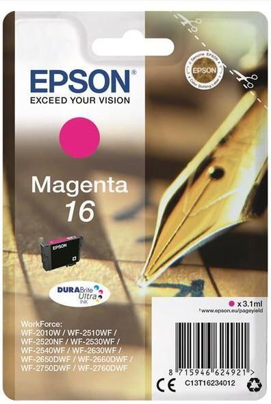 Epson C13T16234022 цена и информация | Kasetės rašaliniams spausdintuvams | pigu.lt