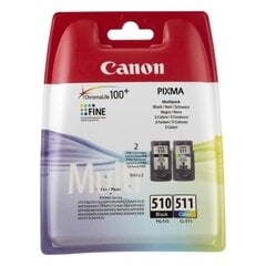 Чернильный картридж Canon PG-510 / CL511 цена и информация | Картриджи для струйных принтеров | pigu.lt