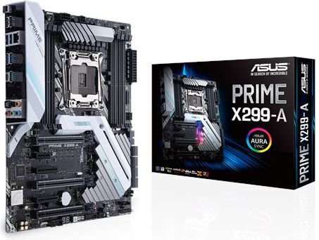 ASUS PRIME X299-A kaina ir informacija | Pagrindinės plokštės | pigu.lt