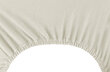 DecoKing jersey Amber Cream paklodė su guma čiužiniui, 180x200 arba 200x200 cm цена и информация | Paklodės | pigu.lt