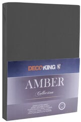 Хлопковая простыня AMBER DIMGR 140-160x200 + 30 см цена и информация | Простыни | pigu.lt