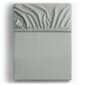 DecoKing jersey Amber Steel paklodė su guma čiužiniui, 160x200 cm цена и информация | Paklodės | pigu.lt