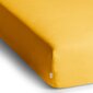 DecoKing jersey Amber Orange paklodė su guma čiužiniui, 240x200 cm цена и информация | Paklodės | pigu.lt
