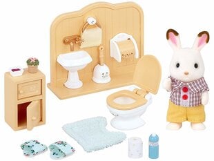 Triušiukas ir vonios baldai Sylvanian Families kaina ir informacija | Sylvanian Families Vaikams ir kūdikiams | pigu.lt