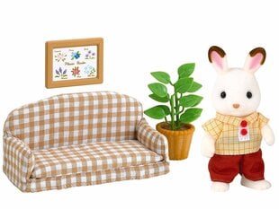 Triušiukas su aksesuarais Sylvanian Families kaina ir informacija | Žaislai mergaitėms | pigu.lt