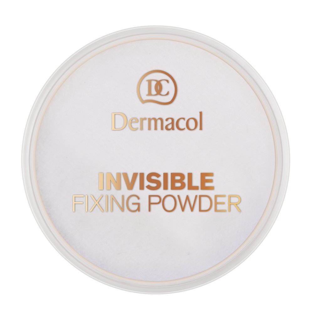 Biri pudra Dermacol Invisible Fixing, 13 g White цена и информация | Makiažo pagrindai, pudros | pigu.lt