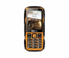 MaxCom MM920, (LV, RUS, ENG) Желтый цена и информация | Мобильные телефоны | pigu.lt