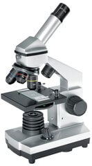Mikroskopas Bresser Biolux CA 40X-1024X su eksperimentiniu rinkiniu ir išmaniojo telefono laikikliu kaina ir informacija | Teleskopai ir mikroskopai | pigu.lt