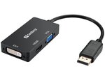 Sandberg 509-11 Adapter DP>HDMI+DVI+VGA