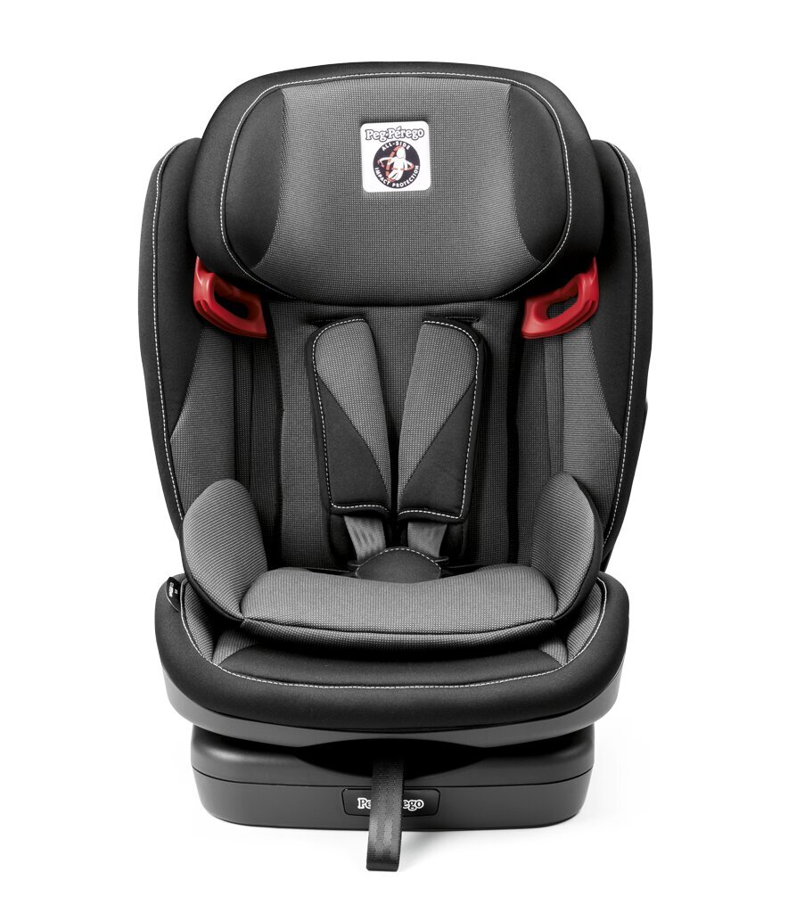 Peg Perego automobilinė kėdutė Viaggio 1-2-3 Via, 9-36 kg, Crystal Black kaina ir informacija | Autokėdutės | pigu.lt