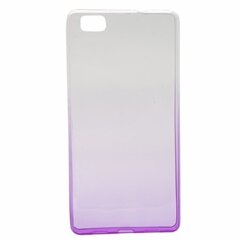 Чехол - крышка Mocco Gradient Back Case Silicone Case With gradient Color для Samsung J327 Galaxy J3 (2017), Прозрачный/Фиолетовый цена и информация | Чехлы для телефонов | pigu.lt