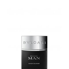 Туалетная вода Bvlgari Man Black Cologne EDT для мужчин, 30 мл цена и информация | Мужские духи | pigu.lt