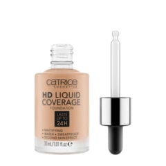 Основа под макияж Catrice HD Liquid Coverage Foundation 24H 30 мл цена и информация | Пудры, базы под макияж | pigu.lt