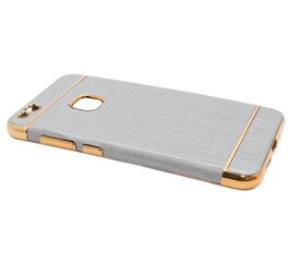 Mocco Exclusive Crown Back Case Silicone Case With Golden Elements for Apple iPhone 6 / 6S Grey kaina ir informacija | Telefono dėklai | pigu.lt