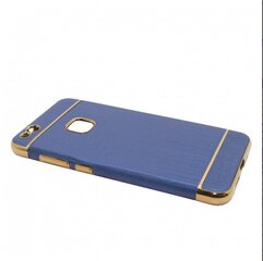 Mocco Exclusive Crown Back Case Silicone Case With Golden Elements for Apple iPhone 6 / 6S Dark Blue kaina ir informacija | Telefono dėklai | pigu.lt