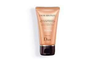 Savaiminio įdegio gelis veidui Dior Bronze Self-Tanning, 50 ml kaina ir informacija | Savaiminio įdegio kremai | pigu.lt