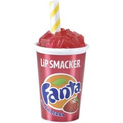 Бальзам для губ со вкусом клубники Lip Smacker Fanta Strawberry, 7,4 г цена и информация | Помады, бальзамы, блеск для губ | pigu.lt