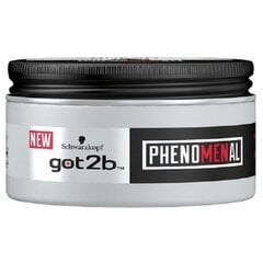 Паста для укладки волос Schwarzkopf Got2b Phenomenal Force 4 100 cml цена и информация | Средства для укладки волос | pigu.lt