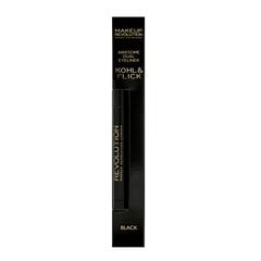 Dvipusis akių kontūras Makeup Revolution London Awesome Dual Eyeliner Kohl and Flick 1.18 g kaina ir informacija | Akių šešėliai, pieštukai, blakstienų tušai, serumai | pigu.lt