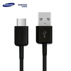 Samsung įkrovimo laidas EP-DG950CBE, USB 2.0-C 3.1, skirtas Galaxy S8 ir S8+, 1.2 m, juodas kaina ir informacija | Laidai telefonams | pigu.lt