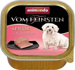 Консервы для стареющих собак Animonda, с индюшачьими сердечками, 150 г цена и информация | Консервы для собак | pigu.lt