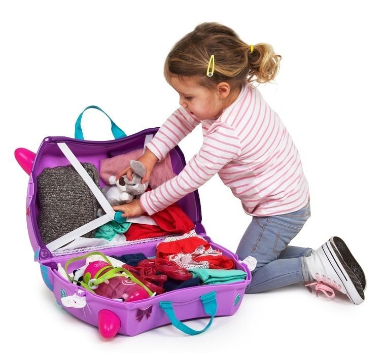 Vaikiškas lagaminas Trunki Cassie the Cat kaina ir informacija | Lagaminai, kelioniniai krepšiai | pigu.lt