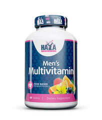 Haya Labs Food Based Men's Multi 60 tab. kaina ir informacija | Vitaminai | pigu.lt