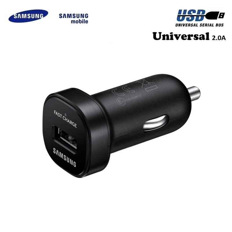 Samsung EP-LN930 Universal 2A 18W USB Car Quick Charger for Smartphone Galaxy S8 / S8+ / Tablet PC (OEM) kaina ir informacija | Krovikliai telefonams | pigu.lt
