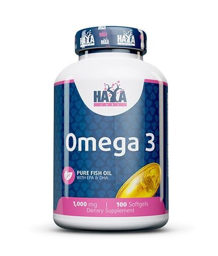 Haya Labs Omega 3 100 kaps. kaina ir informacija | Vitaminai, maisto papildai, preparatai imunitetui | pigu.lt