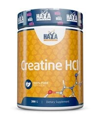 Kreatinas Haya Labs Creatine HCL, 200 g kaina ir informacija | Kreatinas | pigu.lt