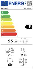 Whirlpool WFC 3C26 PX kaina ir informacija | Whirlpool Buitinė technika ir elektronika | pigu.lt