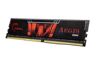 G.Skill Aegis DDR4, 8GB, 2400MHz, CL17 (F4-2400C17S-8GIS) kaina ir informacija | Operatyvioji atmintis (RAM) | pigu.lt