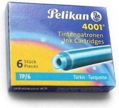 Капсулы Pelikan, бирюзового цвета, 6 шт. цена и информация | Письменные принадлежности | pigu.lt