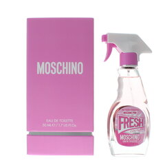 Tualetinis vanduo Moschino Fresh Couture Pink moterims EDT 50 ml kaina ir informacija | Moschino Kvepalai, kosmetika | pigu.lt