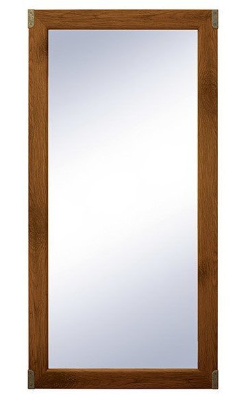 Pakabinamas veidrodis Indiana, rudas/sidabrinis цена и информация | Veidrodžiai | pigu.lt