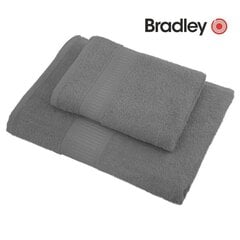 Bradley Полотенце фроте, 70 x 140 см, светло-серое цена и информация | Полотенца | pigu.lt