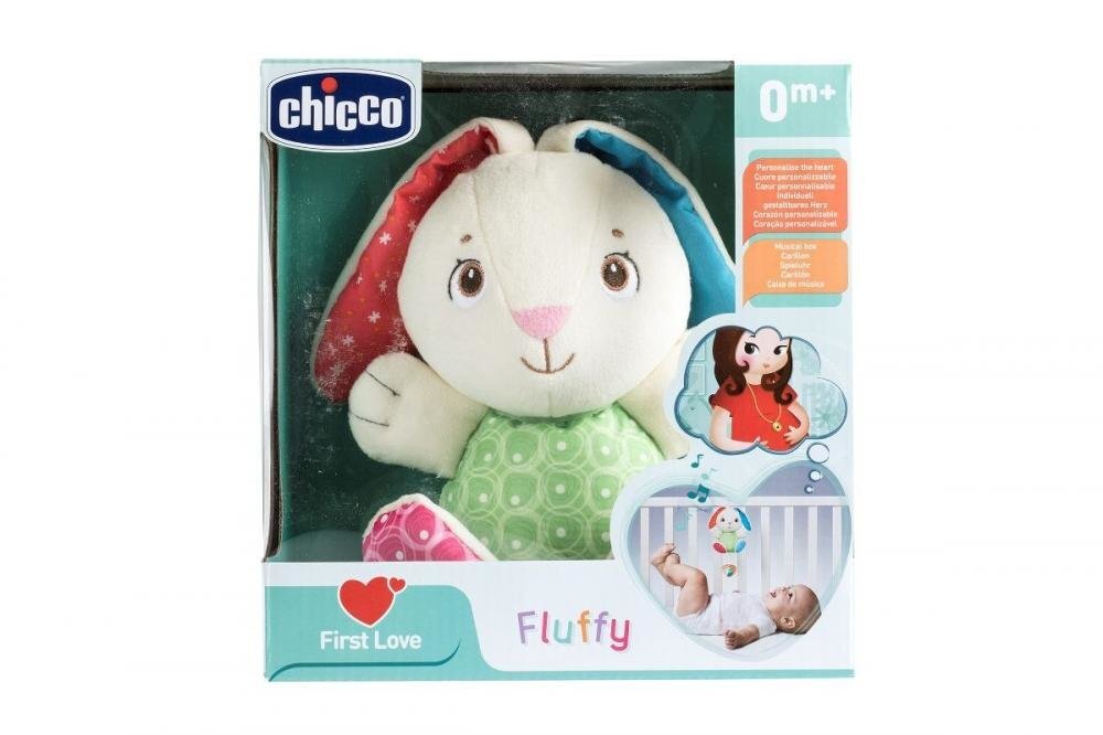 Grojantis pakabinamas žaislas Chicco Fluffy цена и информация | Žaislai kūdikiams | pigu.lt