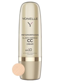 CC veido kremas nuo raukšlių Yonelle Metamorphosis D3 SPF10 50 ml kaina ir informacija | Veido kremai | pigu.lt