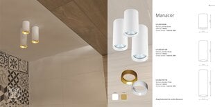 Light Prestige šviestuvas Manacor 9 cm black kaina ir informacija | Lubiniai šviestuvai | pigu.lt