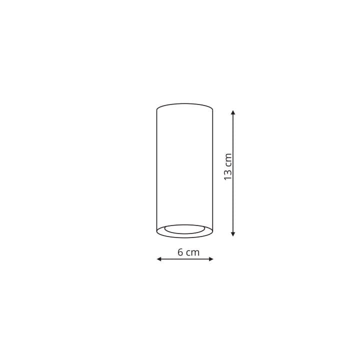 Light Prestige šviestuvas Manacor 13 cm white kaina ir informacija | Lubiniai šviestuvai | pigu.lt