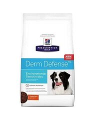 Hill's Prescription Diet Canine Derm Defense suaugusiems šunims, 12 kg kaina ir informacija | Sausas maistas šunims | pigu.lt