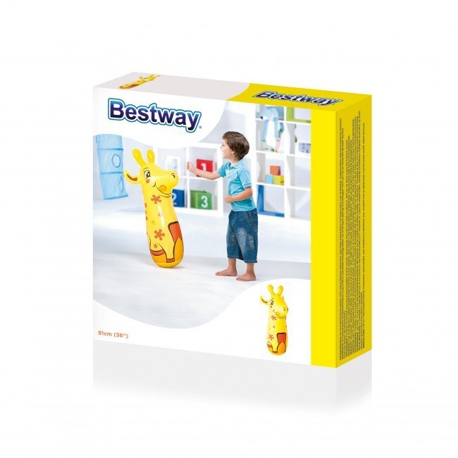 Pripučiamas žaislas Bestway Animal Bob, 89 cm kaina ir informacija | Pripučiamos ir paplūdimio prekės | pigu.lt