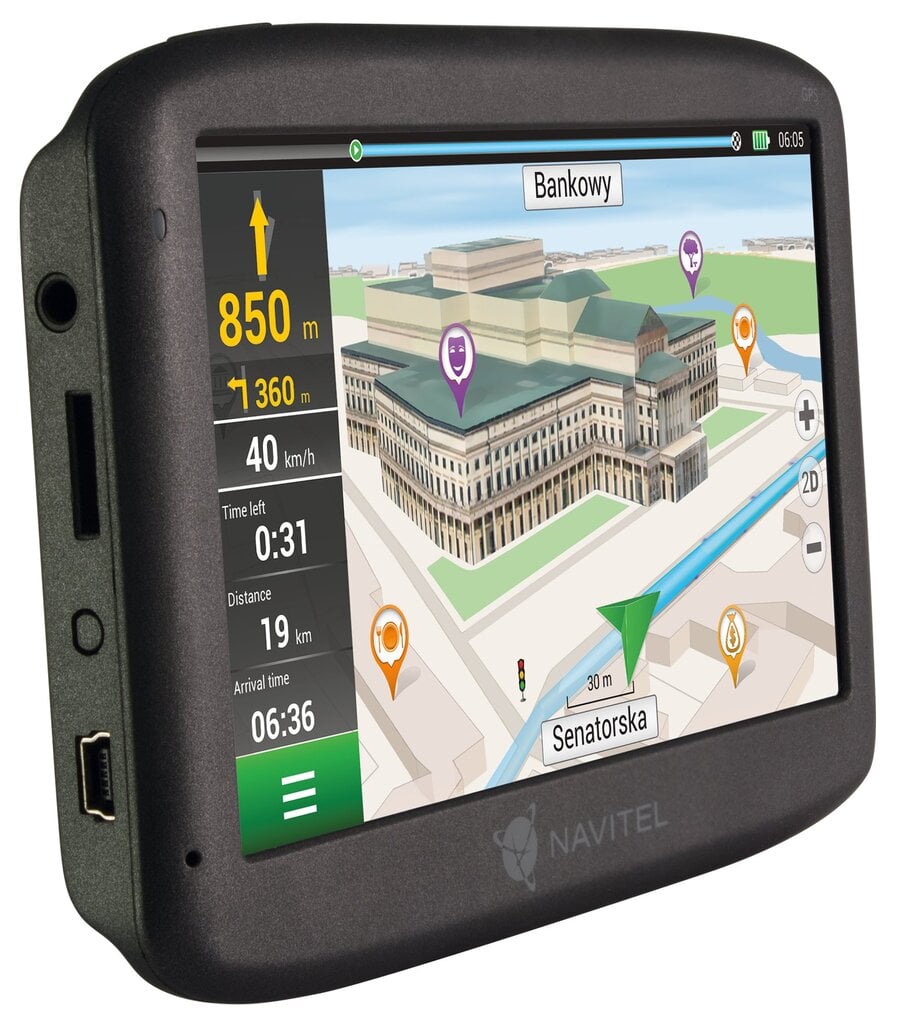 GPS imtuvas Navitel E500 PND kaina ir informacija | GPS navigacijos | pigu.lt