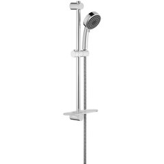 GROHE Vitalio Comfort 100 rankinio dušelio, stovo ir žarnos rinkinys, 3 srovės, chromas, 26096000 kaina ir informacija | Dušo komplektai ir panelės | pigu.lt